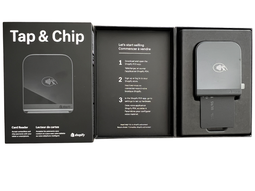 Shopify Tap & Chip Card Reader Model S1801B POS Wireless Bluetooth No Dock
