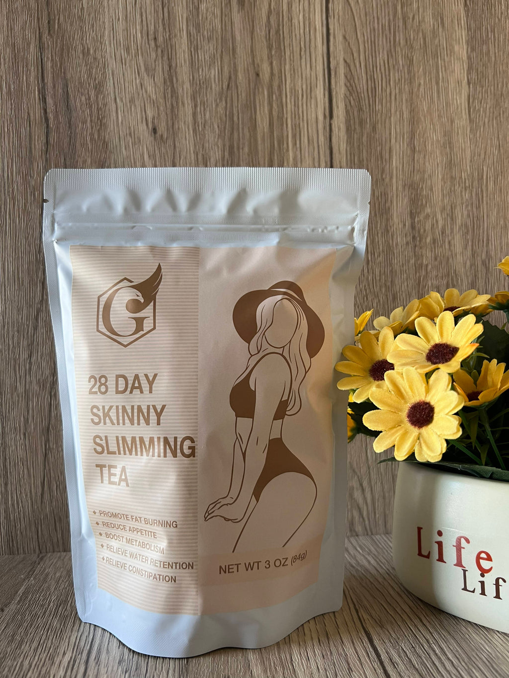 28-Day Slim Tea Weight Loss Tea Burn Fat Boost Metabolism Cleanse Tea