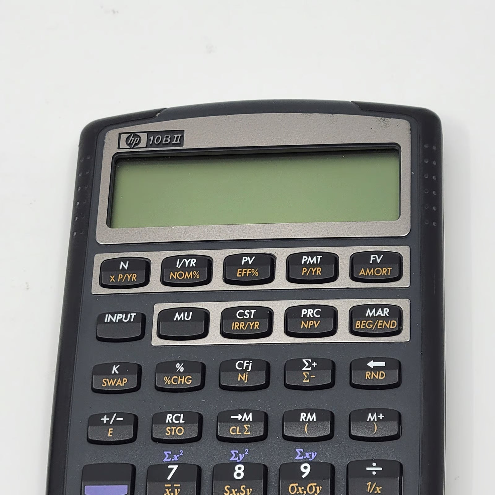 HP 10BII Financial Calculator with Soft Pouch, CFP Exam Approved, Pre-Owned