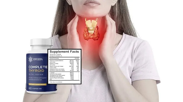 Science Natural Supplements Complete Thyroid with Iodine - (60 Veggie Capsules)