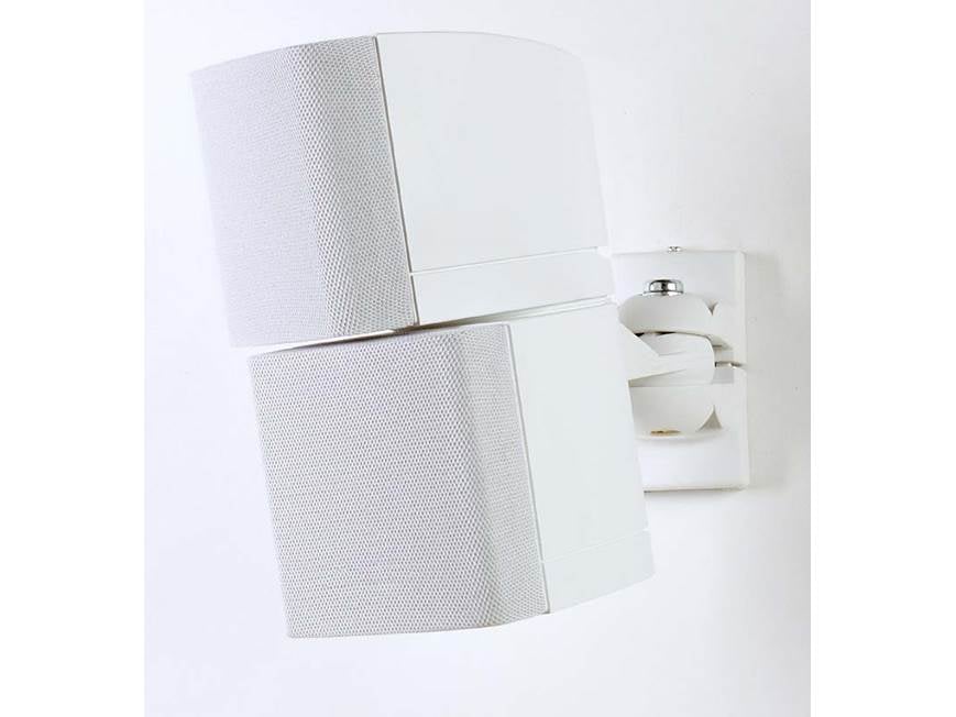 Elevate Your Audio: White B-Tech Speaker Wall Mount Kit for Home Theater (Pair)