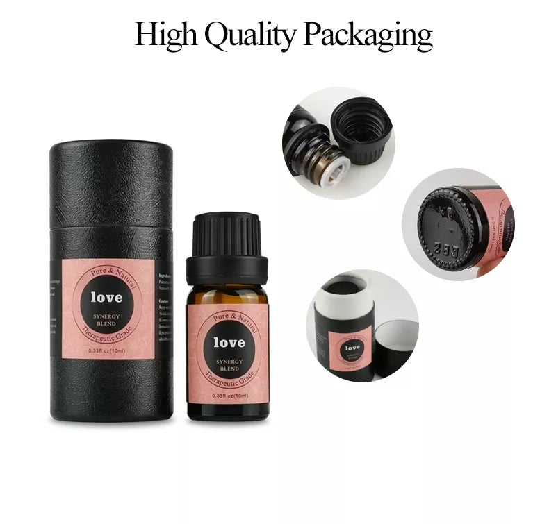 Individual Essential Oil Blends - Aromatherapy Oil Blends for Diffusers and Humidifiers - 10ml