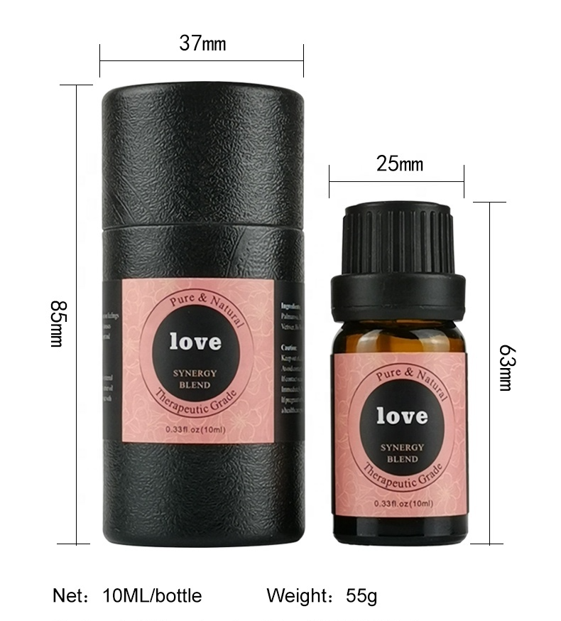 Aromatherapy Essential Oil Blends Set (10ml) - Therapeutic Grade for Diffuser & Topical Use